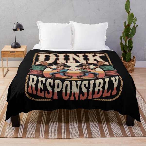 Item preview, Dink Responsibly Pickleball Funny Pickleball Game Graphic For Teams designed and sold by Redgiant87x.