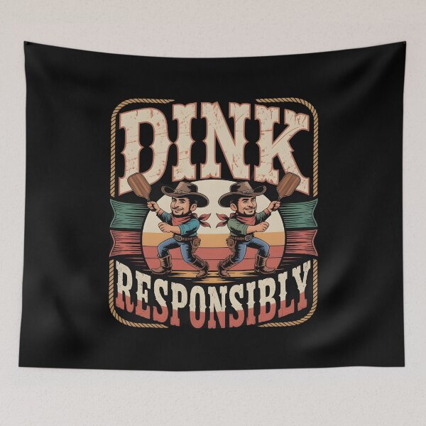 Item preview, Dink Responsibly Pickleball Funny Pickleball Game Graphic For Teams designed and sold by Redgiant87x.