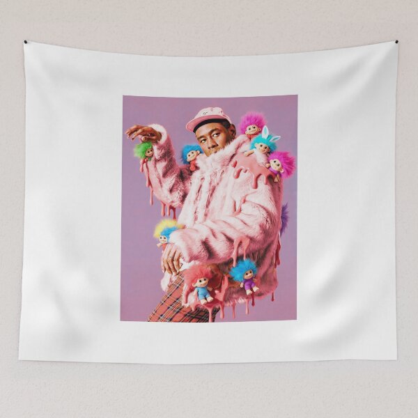 Item preview, Tyler the Creator Pastel Melting Jacket Surreal Art designed and sold by y2kponyclub.