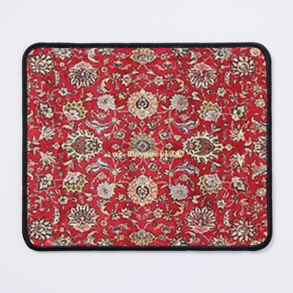 Item preview, Mu’ur (UM) Empire™ al-Benhadiel©™, Art Deco 3, Red Floral designed and sold by HardyKnitDesign.
