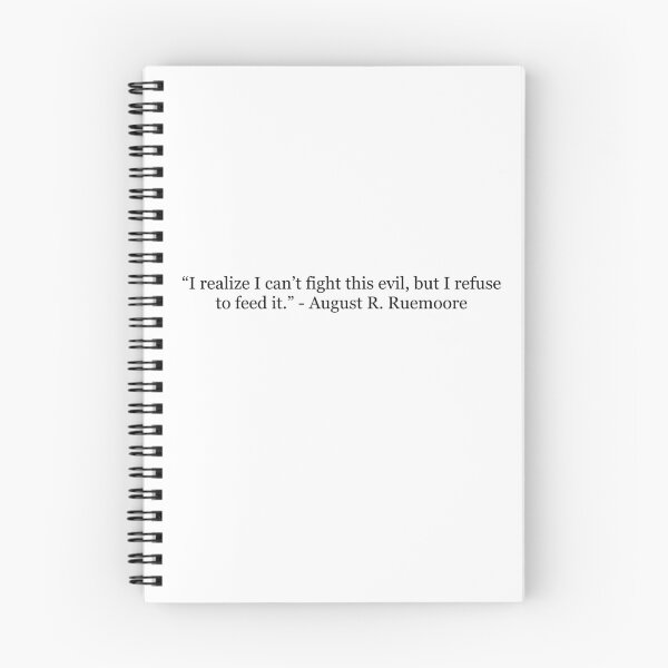 Item preview, I Refuse to Feed It | Good and Evil Quote designed and sold by The Prose Atelier.