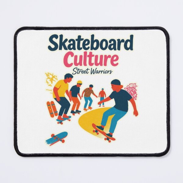 Item preview, Street Warriors Skateboarding Crew Colorful Illustration designed and sold by Miheerala.