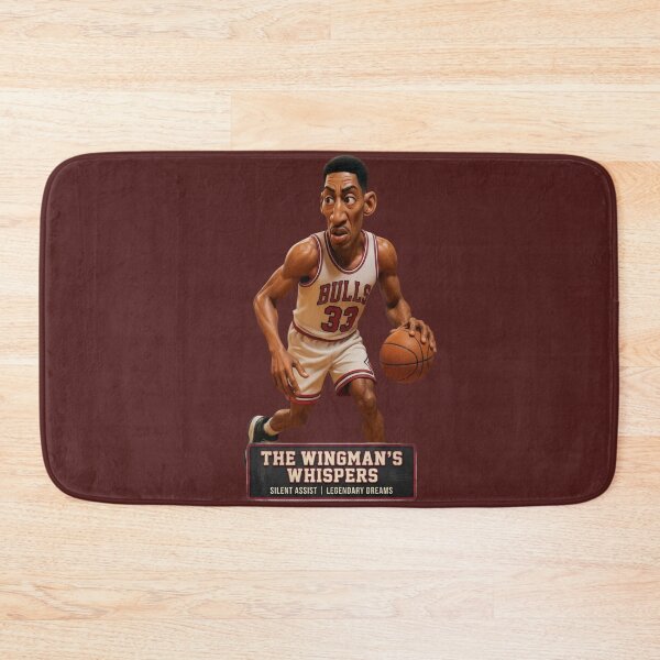 Item preview, Scottie Pippen Wingman Clay Style Art designed and sold by A touch of creativity.
