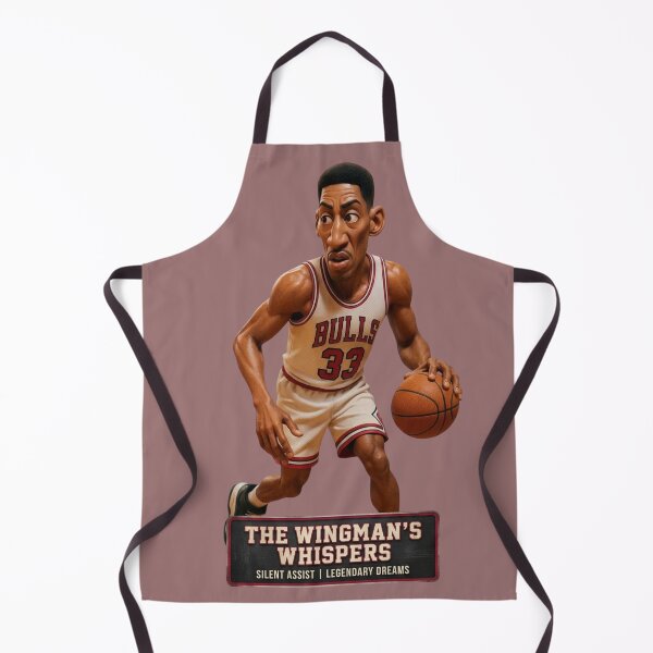 Item preview, Scottie Pippen Wingman Clay Style Art designed and sold by A touch of creativity.