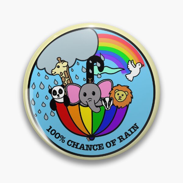Item preview, 100% Chance of Rain designed and sold by Boo-Kay.