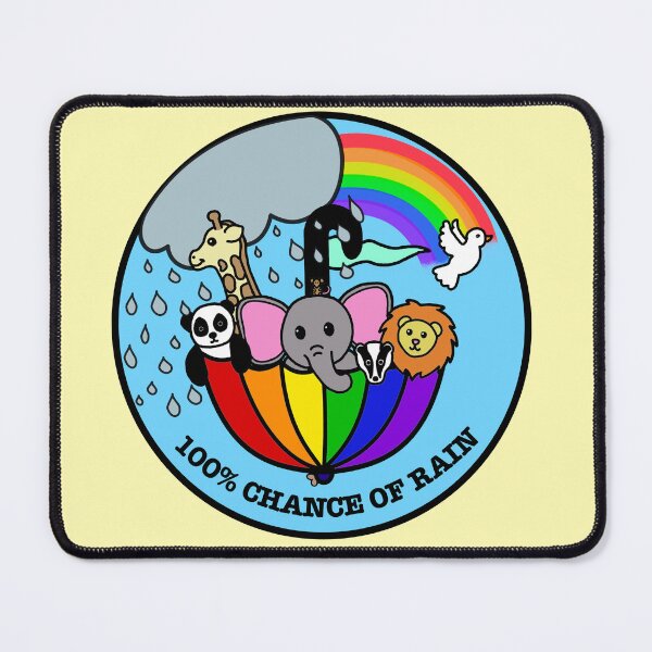 Item preview, 100% Chance of Rain designed and sold by Boo-Kay.