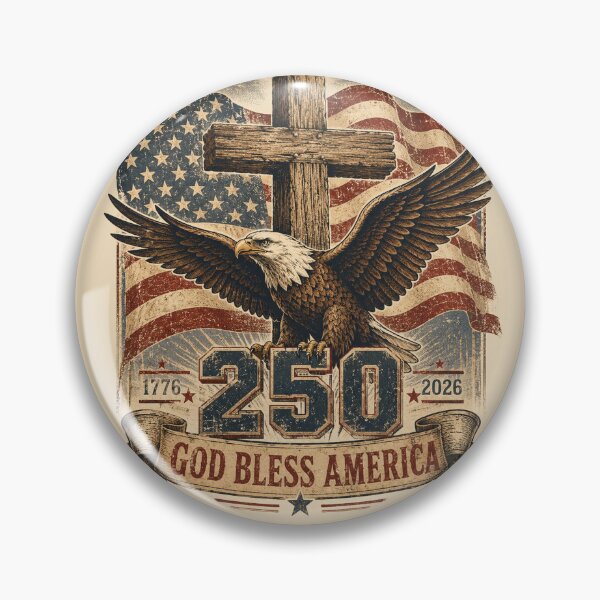 Item preview, A vintage Americana T-shirt design celebrating the 250th anniversary of the United States.  designed and sold by EmilyDouArt.