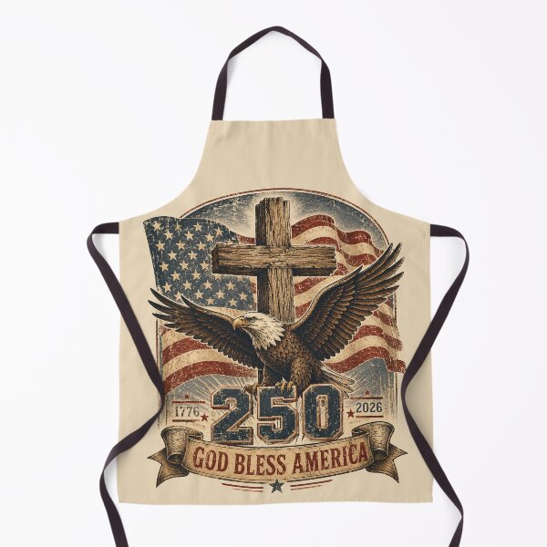Item preview, A vintage Americana T-shirt design celebrating the 250th anniversary of the United States. designed and sold by EmilyDouArt.