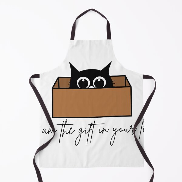 Item preview, I Am the Gift in Your Life – Funny Cat in a Box Meme Design designed and sold by Art IN Pack.