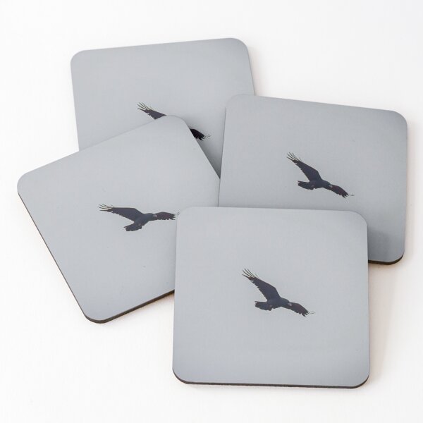 Item preview, Crow in Flight Against a Grey Sky designed and sold by LueNoir.