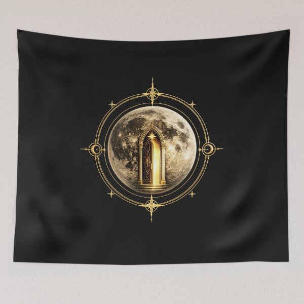 Item preview, The Door in the Moon designed and sold by Sanctum Icons.