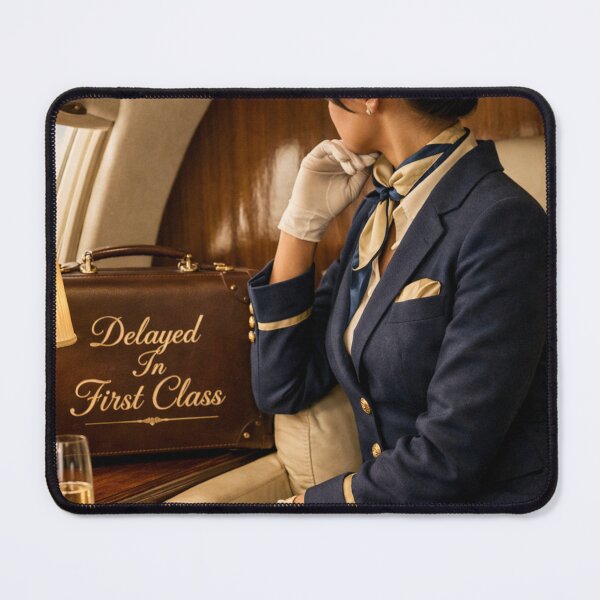 Item preview, Old Money Luxury Flight Attendant Poster - First Class designed and sold by Ve state official.