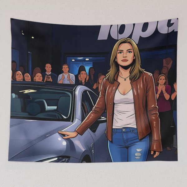 Item preview, Lederbraun Willkommen in der Show designed and sold by pjd94.