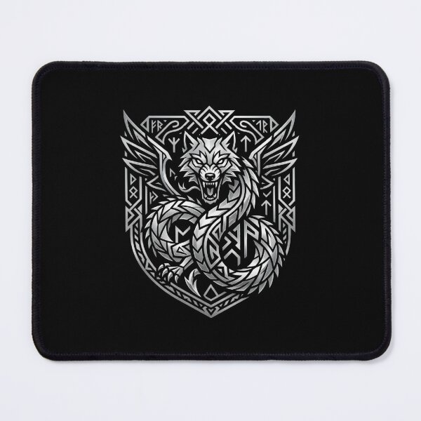 Item preview, Ancient Dacian Wolf Draco Mythological Emblem designed and sold by DuckOddity.