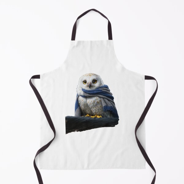Item preview, Owl with Ravenclaw scarf designed and sold by Cintyk.