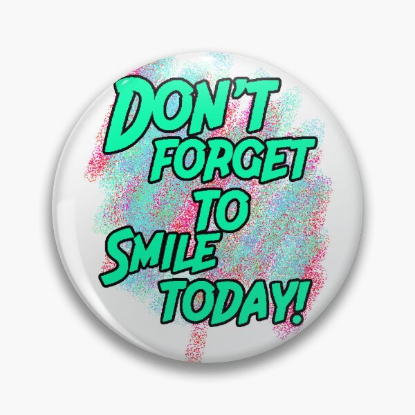 Item preview, Don't Forget To Smile Today Neon Green Typography Graffiti designed and sold by AstronautMerch.