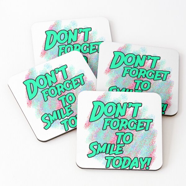 Item preview, Don't Forget To Smile Today Neon Green Typography Graffiti designed and sold by AstronautMerch.