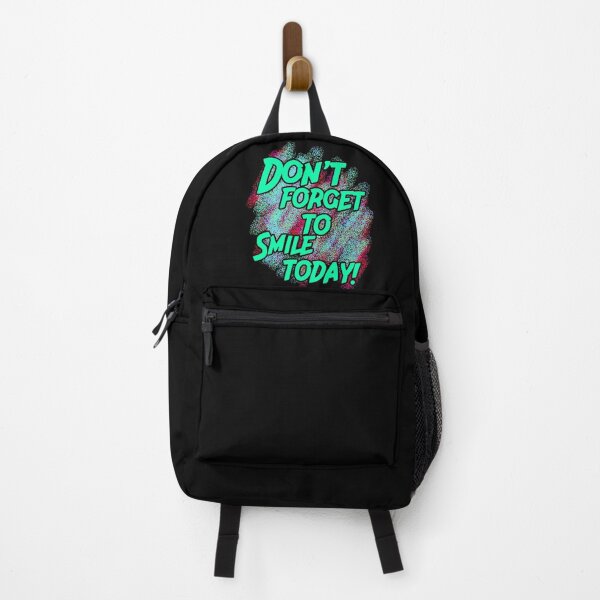 Item preview, Don't Forget To Smile Today Neon Green Typography Graffiti designed and sold by AstronautMerch.