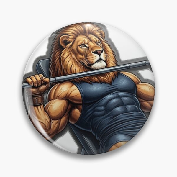 Item preview, Panda Power Own The Grind Gym Motivation designed and sold by JeevanStickers.