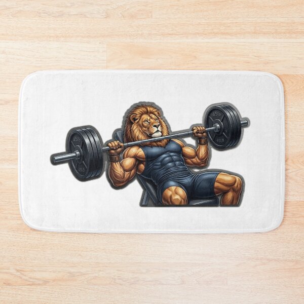 Item preview, Panda Power Own The Grind Gym Motivation designed and sold by JeevanStickers.