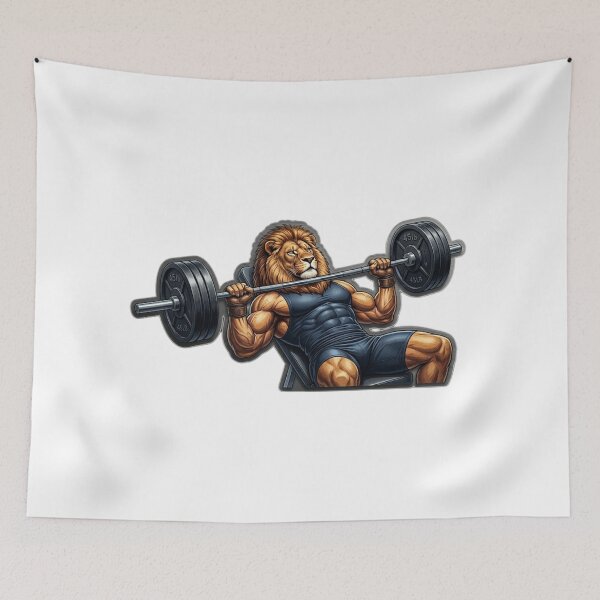 Item preview, Panda Power Own The Grind Gym Motivation designed and sold by JeevanStickers.