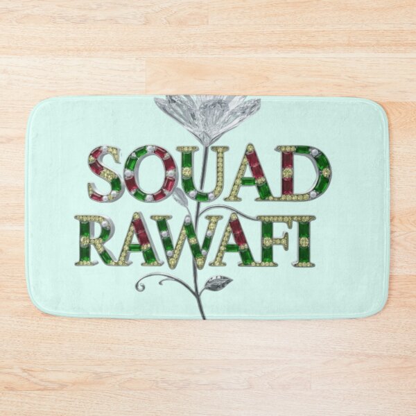 Item preview, Emerald Green Diamond Floral Art | Luxury Typography designed and sold by Rawafi Art Studio.