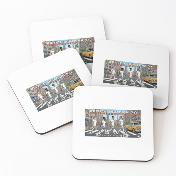 Item preview, British Invasion 2.0 - England Football World Cup 2026 Abbey Road designed and sold by ItaloRoberti.