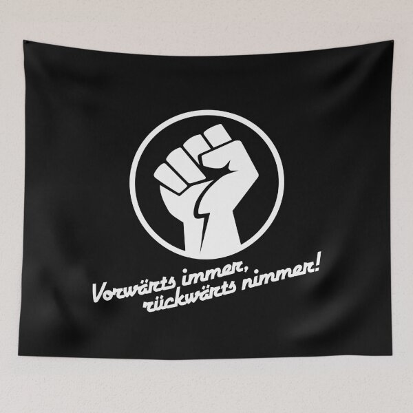 Item preview, Forward always, backward never v.2 (white) designed and sold by VEB Ostladen.