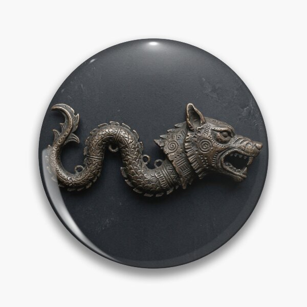 Item preview, Modern Nordic Style Dacian Wolf Draco Crest designed and sold by DuckOddity.