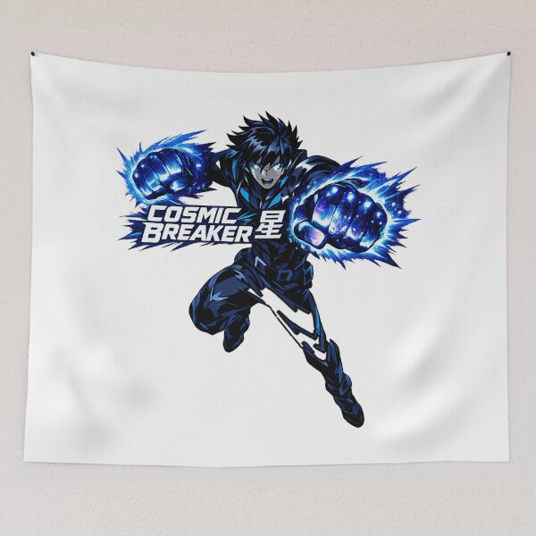 Item preview, Cosmic Breaker — Anime Hero Unleashes Star Power designed and sold by Cyber Kitsune.