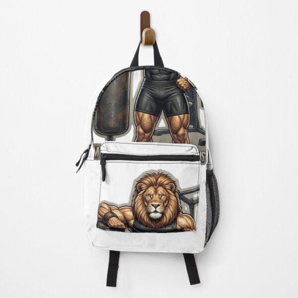 Item preview, Gym Lion Motivation Gym Vibes Only designed and sold by JeevanStickers.