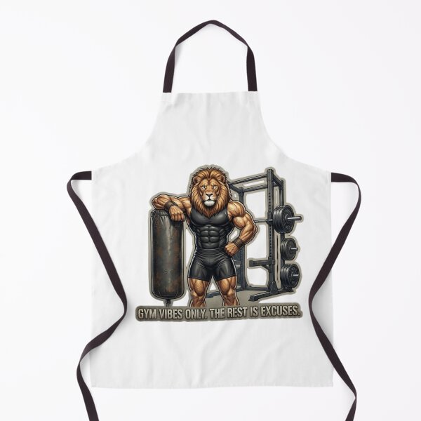 Item preview, Gym Lion Motivation Gym Vibes Only designed and sold by JeevanStickers.