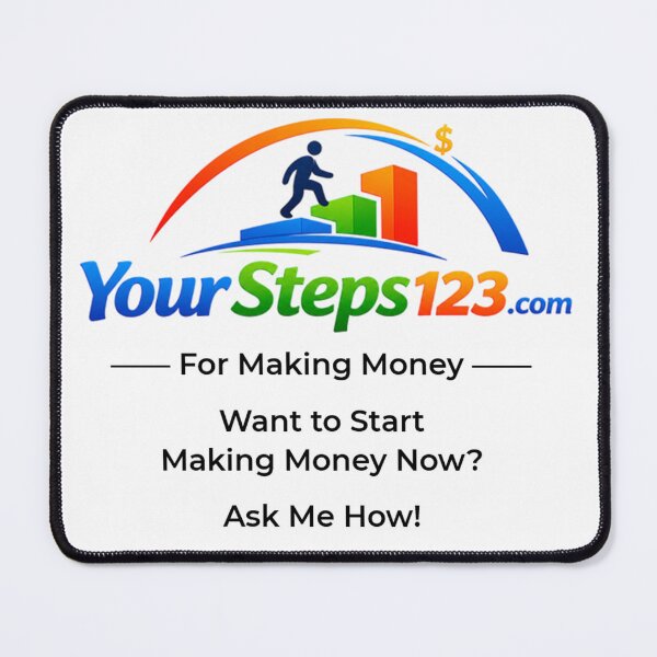 Item preview, YourSteps123.com For Making Money designed and sold by RBDESIGN SHOP.