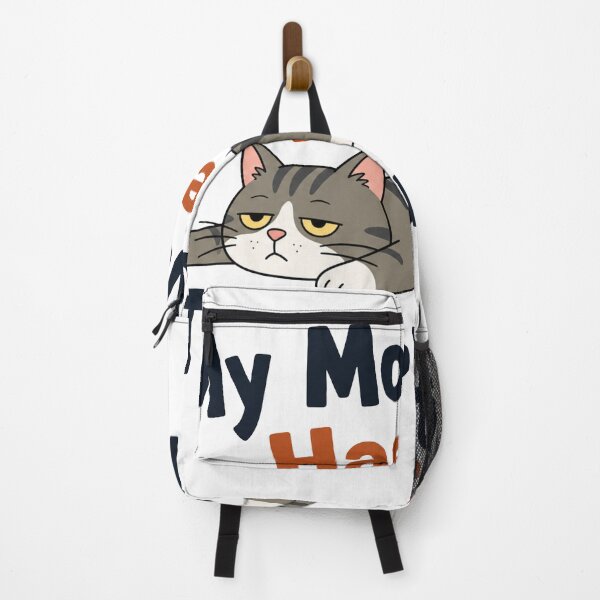 Item preview, My Motivation Has Left The Building Funny Cat designed and sold by PlushFutura.