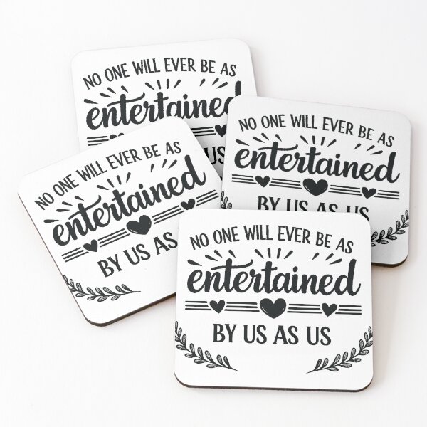 Item preview, no one will ever be as entertained by us as us,Bestie Gift, Best Friend  designed and sold by CloudyPress.