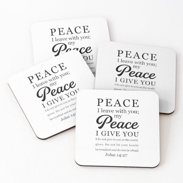 Item preview, John 14:27 Peace I leave with you designed and sold by corbrand.