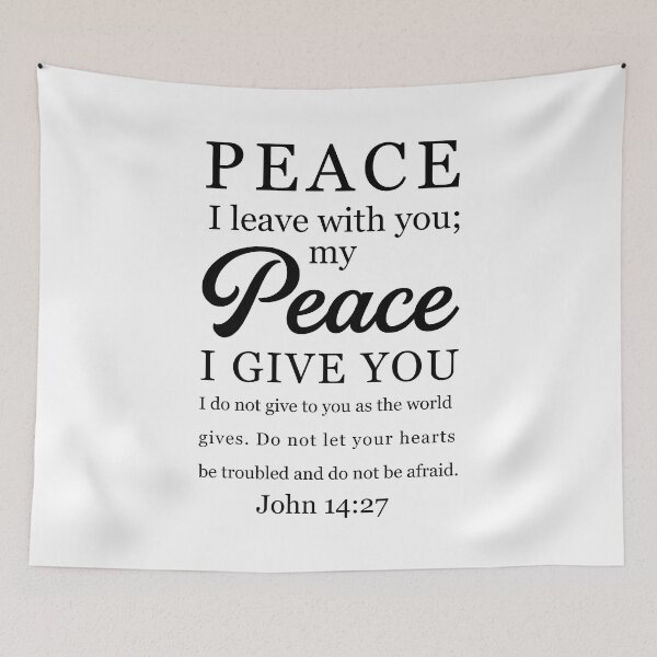 Item preview, John 14:27 Peace I leave with you designed and sold by corbrand.