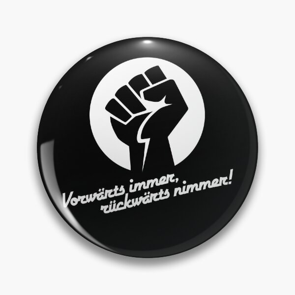 Item preview, Forward always, backward never v.1 (white) designed and sold by VEB Ostladen.