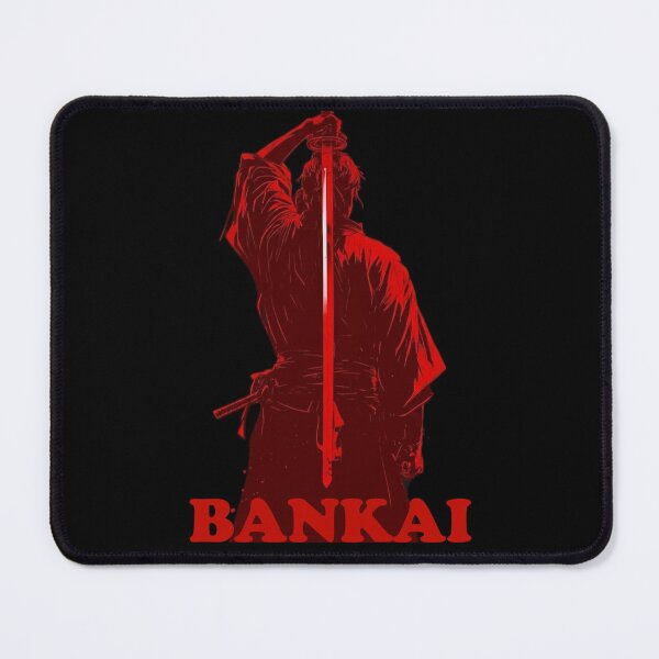 Item preview, Bankai Red Silhouette Samurai | Bleach Anime Power Release Art designed and sold by kanjxtan.