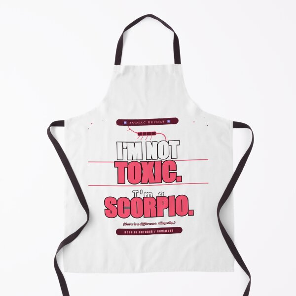Item preview, I'm Not Toxic I'm A Scorpio Funny Astrology Gift designed and sold by Mega-Shopping.