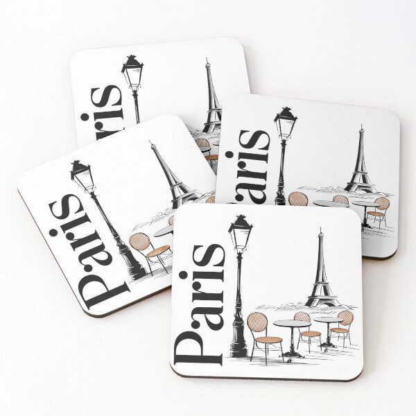 Item preview, Paris Café Vintage Travel – Eiffel Tower French Aesthetic Design designed and sold by maseno.