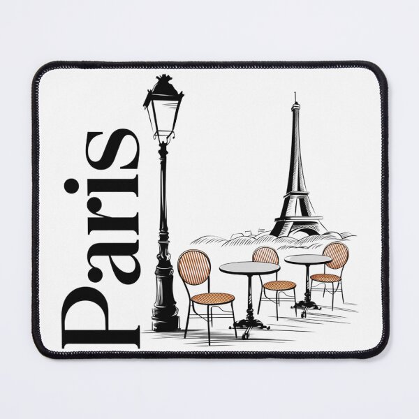 Item preview, Paris Café Vintage Travel – Eiffel Tower French Aesthetic Design designed and sold by maseno.