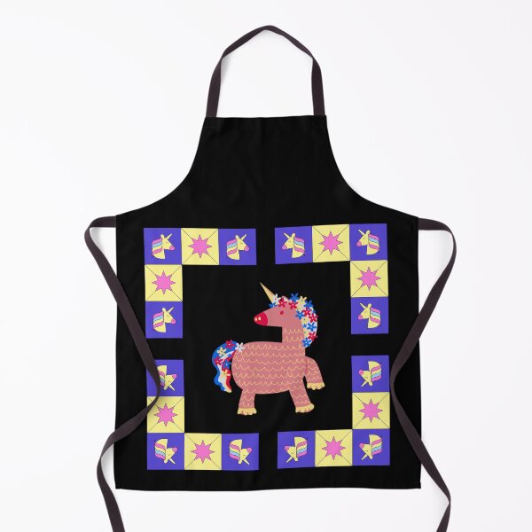 Item preview, Colorful Folk Art Unicorn & Geometric Star Quilt Pattern Design designed and sold by Yasmine Mohammed.