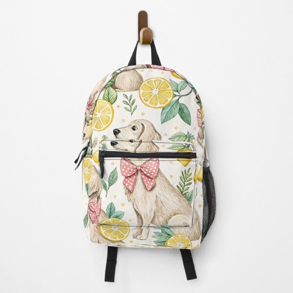Item preview, Coquette Lemon Puppy Cottagecore Pattern designed and sold by Petal & Pattern Co.