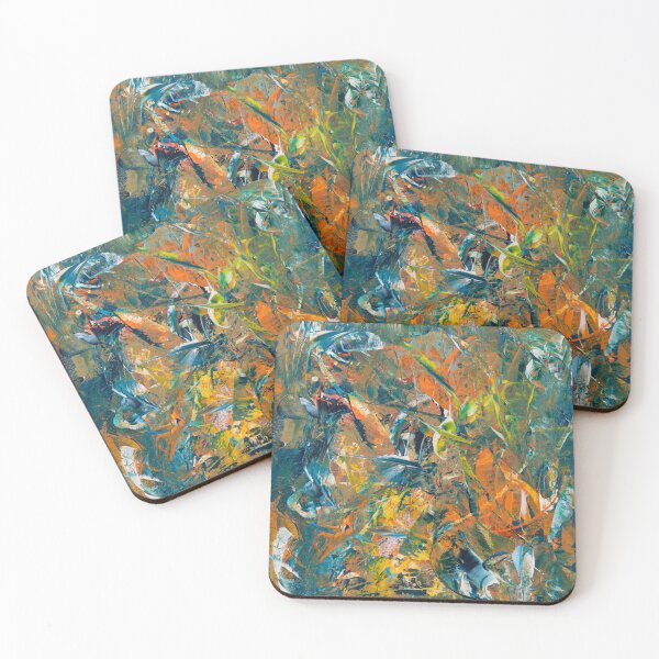 Item preview, Original expressive abstract painting designed and sold by Pixels & Paint.