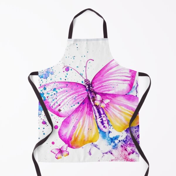 Item preview, Vibrant Watercolor Butterfly Splash Abstract Nature Art designed and sold by brkydesign.