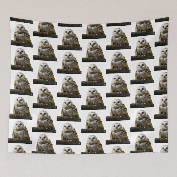 Item preview, Hufflepuff Owl designed and sold by Cintyk.