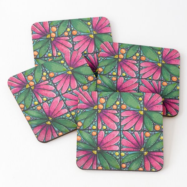 Item preview, Textured Floral Burst designed and sold by My Neurospicy Art Life.
