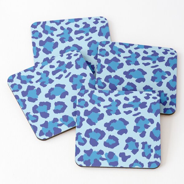 Item preview, Blue leopard print designed and sold by steymo.