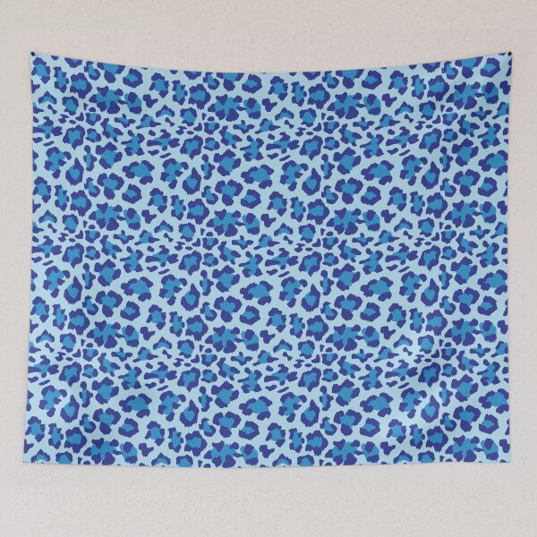 Item preview, Blue leopard print designed and sold by steymo.